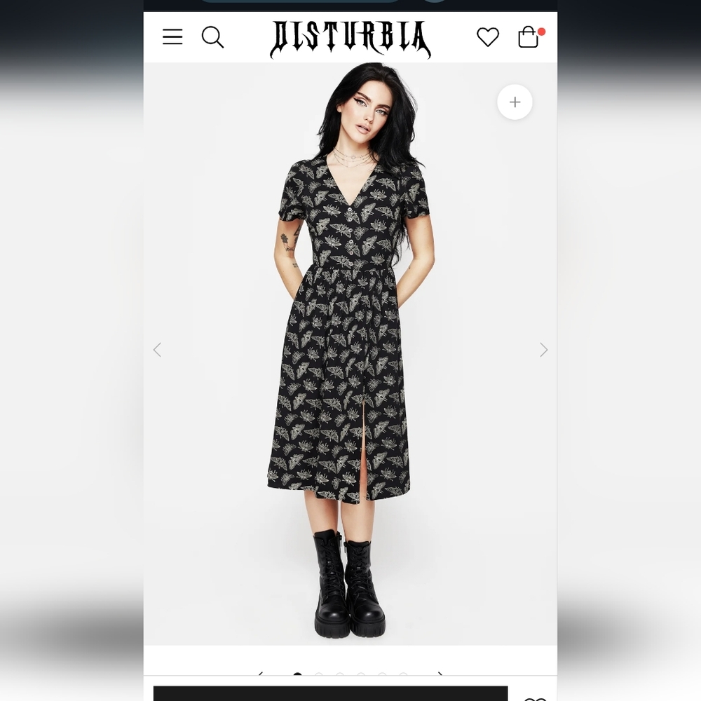 Mortmoth Midi Dress